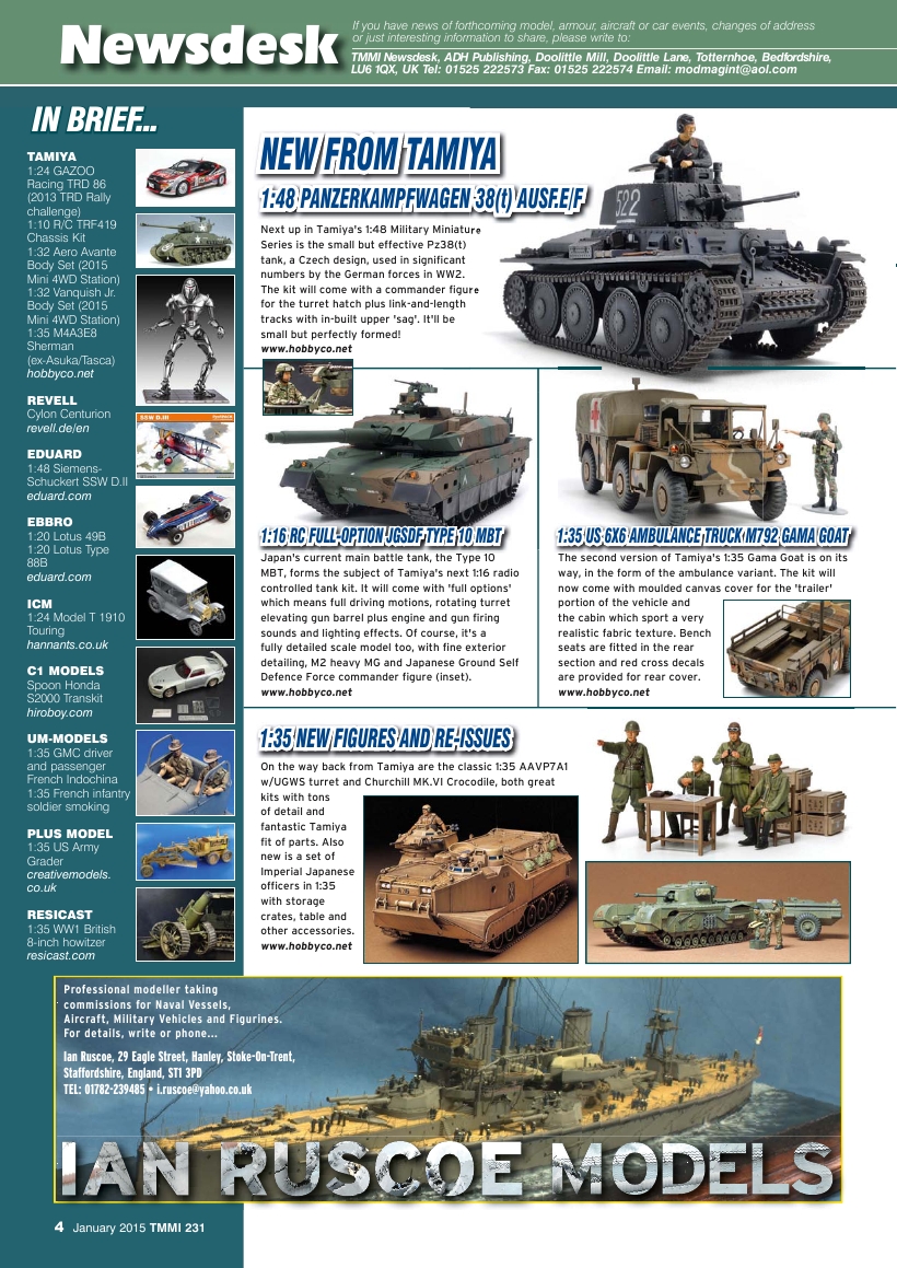 Tamiya Model Magazine 231 (2015-01)